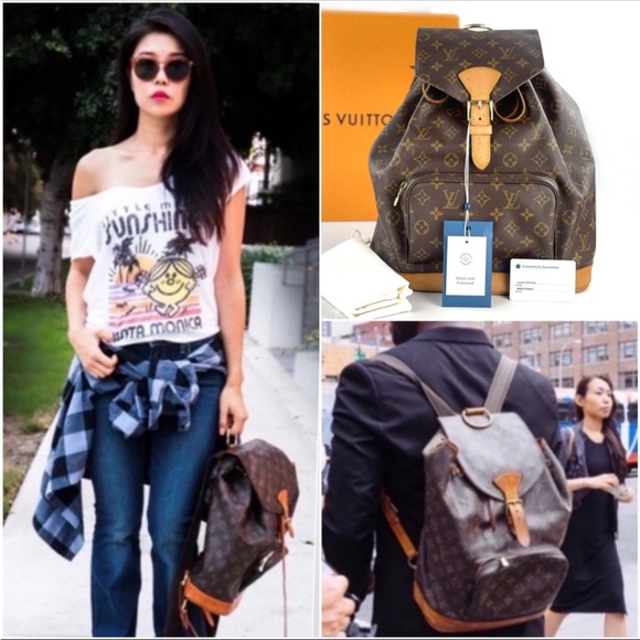 ❌SOLD❌ LOUIS VUITTON Monogram Montsouris GM Backpack - Picture 2 of 15